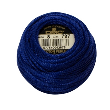 Perlegarn no 8 797-french blue